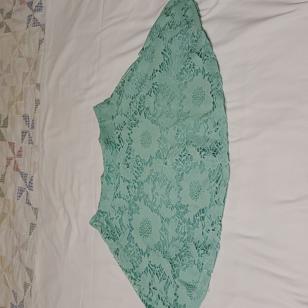 Aeropostale turquoise skirt size M